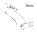 Drive ShaftHandleShield Diagram and Parts List for FX265  Weed Eater Trimmer